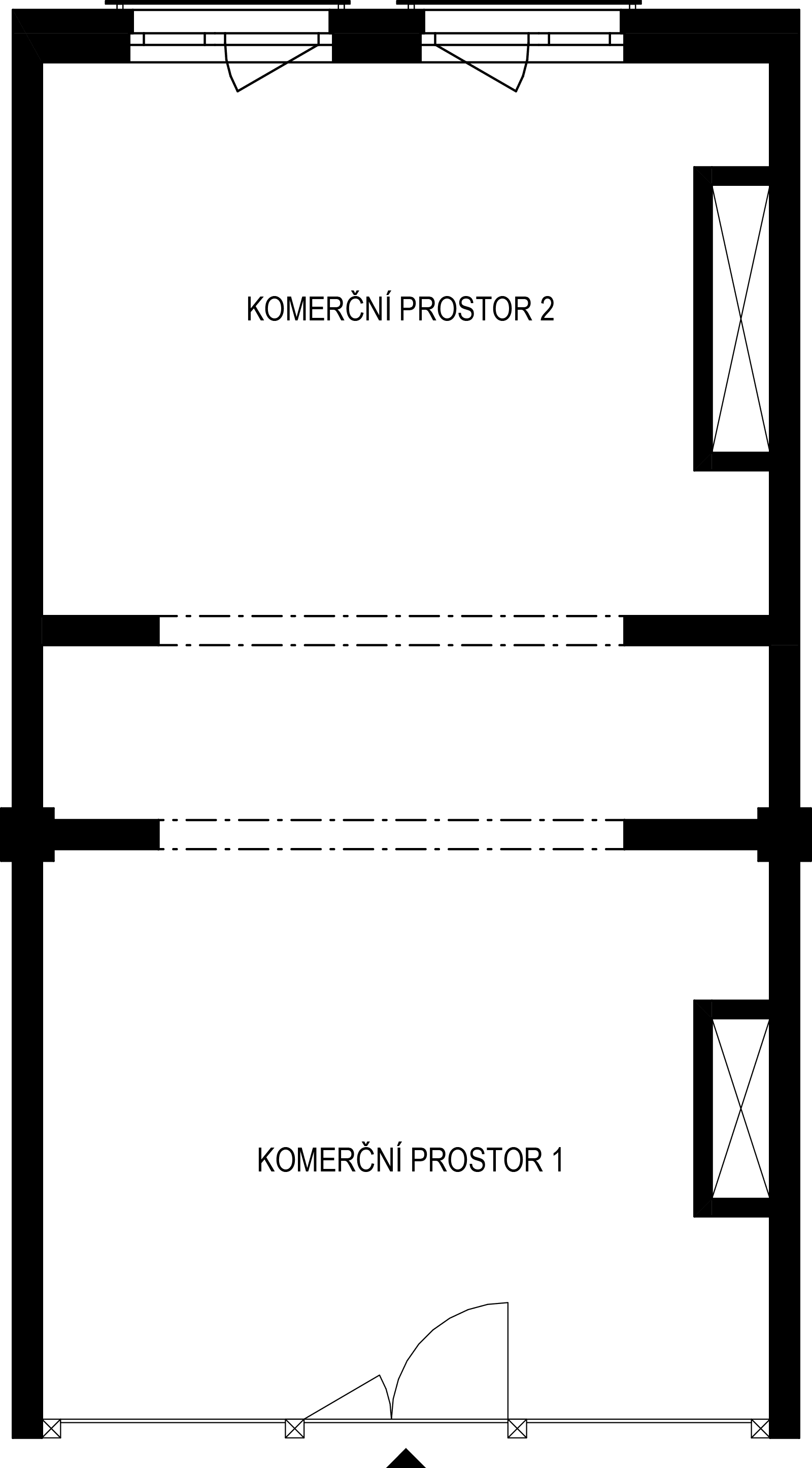 Pudorys bytu 4104